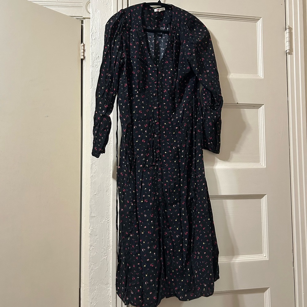 Levi’s floral midi dress